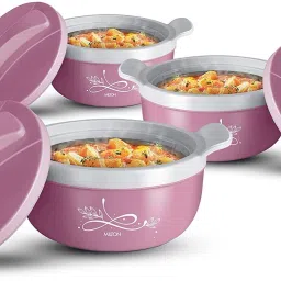 Crave Pack of 3 Thermoware Casserole Set-image-44