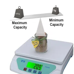 SELMEZ SF-550 30kg Electronic Compact Scale LCD Display High Quality Weight Machine Weighing Scale image 2