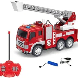 Rechargeable RC Fire Brigade FireFighter Rescue Truck with Spray-picture-15