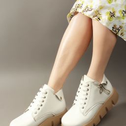 Women Mid-Top Regular Boots Boots For Women-image-1