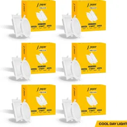 Strella Slim 8W Round Recess Down Light - Cool White (Pack of 6) Ceiling Light Ceiling Lamp-27