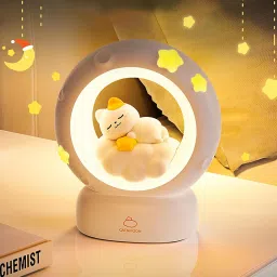 Kitty Cat Silicone Dimmable Kitten Bunny Light Sleeping Cat Lamp Night Light Night Lamp-image-41