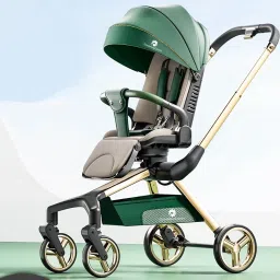 Stroller / Pram for Baby with 3 Recline Position & 5 - Point safety harness Stroller-62