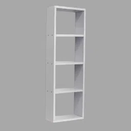 allie wood Practical Board Engineered Wood Open Book Shelf image 2