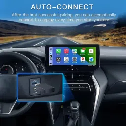 fabfunk Wireless CarPlay Adapter – Convert Wired CarPlay & Wireless 1 Car Dash Switch Panel image 3