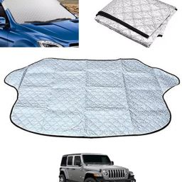 Windshield Sun Shade For Jeep Wrangler-image-4