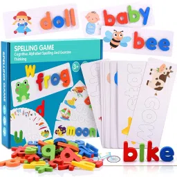 Matching Letter Spelling Game Sight Words Games Educational Preschool Toys-image-24