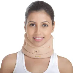 cervical collar soft Paded adjustable Neck Support-image-5