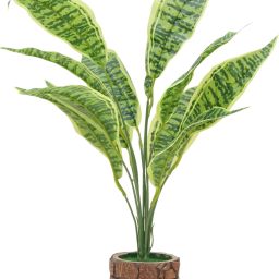 Yash Enterprises Croton Artificial Plantwith Pot-10