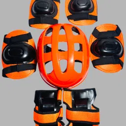 Protection Kit-Kids Helmet+Elbow Guard+Knee Guard+Hand Guard Cycling Guard Combo Cycling Kit-picture-38