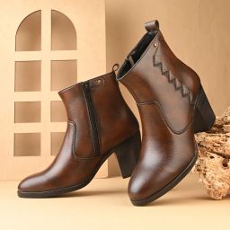 Lightweight Comfort Trendy Premium Stylish Boots For Women-image-95