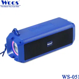 WOOS Wireless Portable Speaker with 3D Sound, Party Speakers with Ambient RGB Light 10 W Bluetooth Speaker-image-4