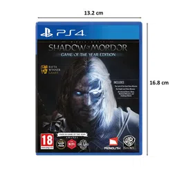 wb PS4 Game (Shadow of Mordor - Game of The Year Edition) image 2