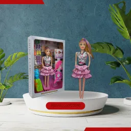 Toy Doll set for girls with clothing and accessories-image-96