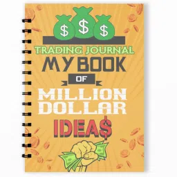 Stockmarket Trading Journal Notebook Day Trade Log Record Trader Tradingsetup A4 Journal Rulled 120 Pages-picture-20