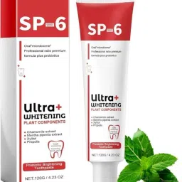 100%Original Super Probiotic-6(Sp6)Toothpaste for Ultra Whitening Gum Protection Toothpaste-image-1