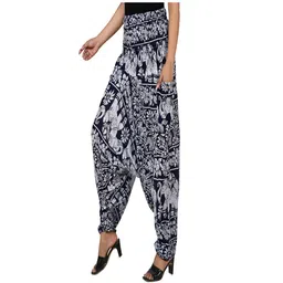 narnari Printed Rayon Women Harem Pants-picture-37