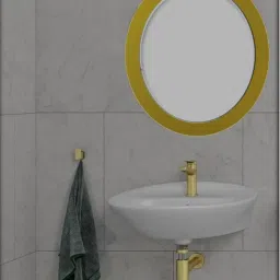 Glass Wash Basin Mirror Oval Bathroom Glass Dressing Mirror (15) Bathroom Mirror-image-49