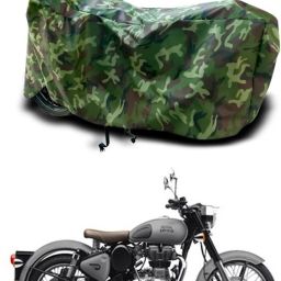 Waterproof Two Wheeler Cover for Royal Enfield-6