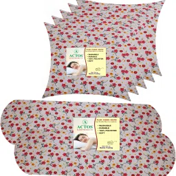 Microfibre Solid Bolster Pack of 7-image-92
