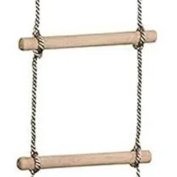 Climbing Ladder Hanging Rope Wooden Ladder For Kids Indoor Outdoor Fun (9 Rungs)-image-91