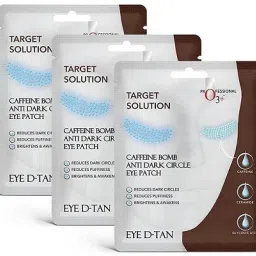 Caffeine Bomb Anti Dark Circle Eye Patch & Eye D Tan (Pack of 3)-image-10