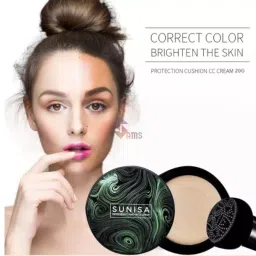 borcheron Sunisa Mushroom head air cushion Moisturizing Brightening BB Whitening Maquiagem Foundation image 3