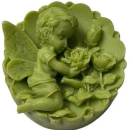 Baby With Rose Hand Crafted Soap Glowing & Moisture Skin Ultra Premium (Green)-image-89