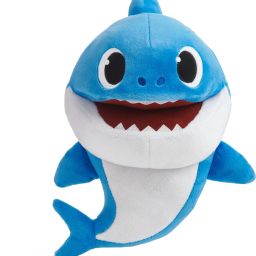 Pinkfong Shark Family Plush Puppet - Daddy Shark for Kids 3+ & Above-image-1