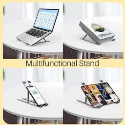 Flipkart SmartBuy 7 Angles Adjustable Foldable Compatible All Other Notebook Laptop Stand image 4