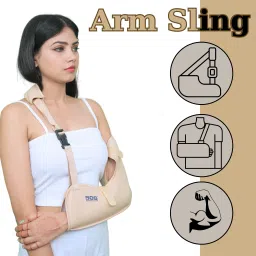 bos medicare surgical rm Sling Pouch Belt, Arm Brace Immobilizer for Left/Right Hand Pain Relief Arm Support image 3
