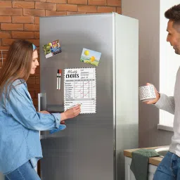 inkdotpot Magnetic Whiteboard Weekly Chores Routine Planner Chore Chart Refrigerator-NZ image 2