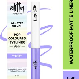 Lilac Dreams | Waterproof Liquid Eyeliner | Matte Finish | Lasts Upto 12 Hours 4 ml-image-7