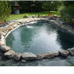 Fish Pond Liner HDPE Membrane Reinforced 700 GSM Rubber Heavy Sheet Tent - For For Fish Pond Liner Garden Pools( Black , 20 ft x 10 ft )-image-19