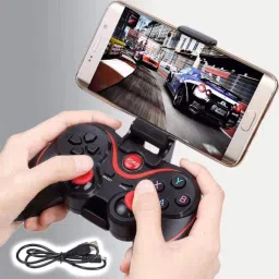DTGames Wireless Mobile & PC X3 Gamepad- Bluetooth - Compatible Android/iOs/Windows/TV Joystick image 3