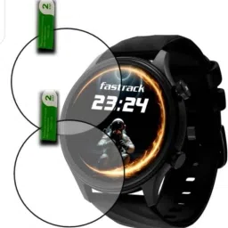 DB Tempered Glass Guard for FASTRACK OPTIMUS 2 PRO SMART WATCH TEMPERED GLASS ( PACK OF 2)-image-8