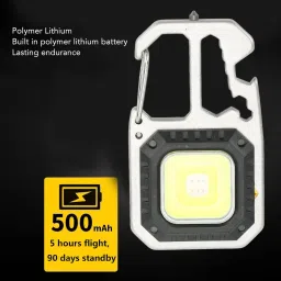 xydrozen PORTABLE Mini LED Flashlights Keychain 5 hrs Torch Emergency Light image 5