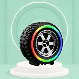 SACRO Tyre (PORTABLE BLUETOOTH DESKTOP SPEAKER) With Crystal Clear SoundK354 10 W Bluetooth Laptop/Desktop Speaker-image-55