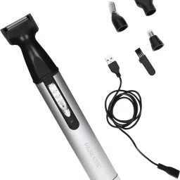 SKMEI 4 in 1 beard hair and nose Body Groomer 45 min Runtime 2 Length Settings-11