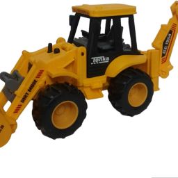BUILDING CONSTRUCTION DIGGER TRUCK ( BIG SIZE ) ROTATE 180 DEGREE , SLIDE TOY-image-66