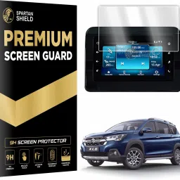 spartan shield Screen Guard for MARUTI SUZUKI XL6 ZETA, ALPHA, ALPHA+ 2022-RUNNING 7 INCH | GPS Infotainment Display Touch Screen Guard | Car Music System Accessories [Not Tempered Glass]-26