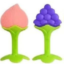 Fruit Shape Teether Silicone FDA-Approved Soft Silicone Teether Teether-image-16