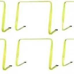 fitfix Hurdles for Field Training and Speed Coordination 9" Plastic Speed Hurdles image 3