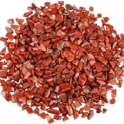 Red Jasper Crystal Chips |100gm | Crystal Rough Stone for Home Decor Polished Oval Crystal Stone-image-93