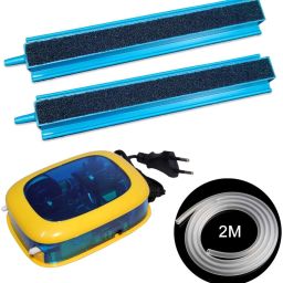 Air Stick Aerator Diffuser Oxygen Bubble for Aquarium 2 Meter Pipe 1 Air Pump Aquarium Air Stone-image-76