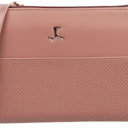 Women Casual Pink Artificial Leather Wallet-image-57