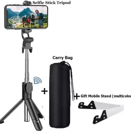 POZUB Multifunctional Bt Extendable Selfie Sticks+Wireless Remote Gimbal Mobile stand Tripod, Monopod, Monopod Kit, Tripod Kit, Tripod Clamp, Tripod Bracket, Tripod Ball Head-38