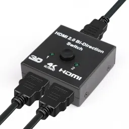 BalRama 1x2 or 2x1 Out HDMI Switch Bi-directional TV Switch Switcher Cable Splitter Hub 1 Ports 1000 Mbps Network Switch-24