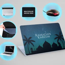 SDM 6IN1LAPTOPSKIN,SCREEN&KEYGAURD PROTECTOR,TRACKPAD,SLEEVEBAG,MOUSEPAD15.6INCH181 Combo Set-image-17