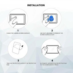 KACA Screen Guard for Canon Powershot G7X with 2 Pack of 9H Hardness & Clear Glass Protector image 5